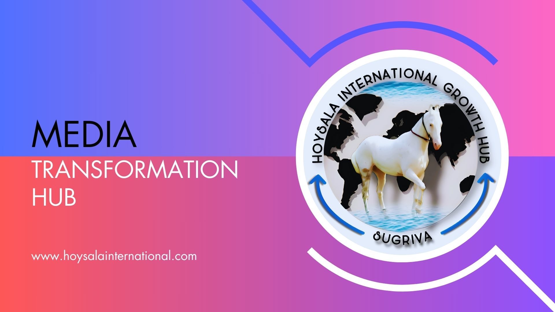 Media Transformation Hub Brochure | Download HIGH’s Digital Media Solutions Guide Download the Media Transformation Hub Brochure by Hoysala International Growth Hub (HIGH) to explore expert solutions in social media management, media analytics, podcast production, video editing, digital media strategy, content digitization, interactive media, and advertising transformation.