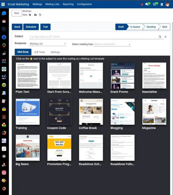 Email Marketing Dashboard