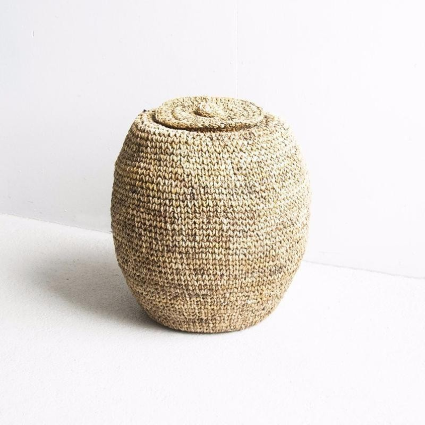 Traditional Indian Dhobi Bin – Handmade from Banana Fibre