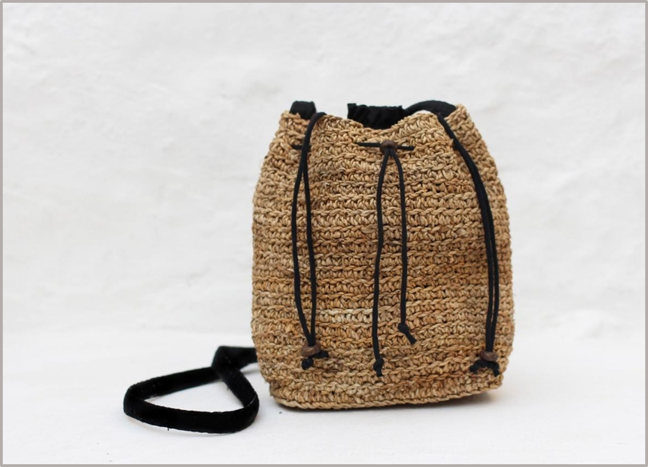 Banana Fibre Sling Bag for Evenings – Handmade artisanal style