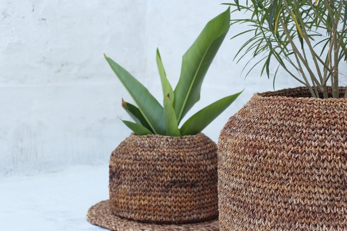 Boulder-style Banana Fibre Baskets – Earthy handcrafted charm
