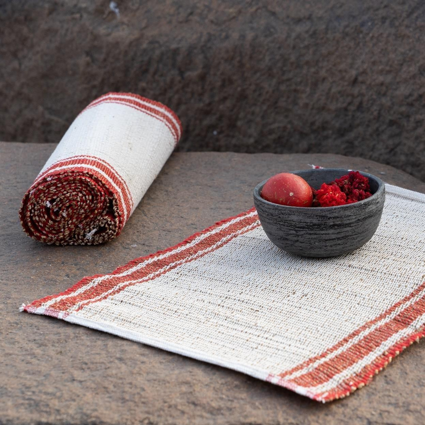 Handloom Banana Fibre Table Runner – Earthy and elegant decor