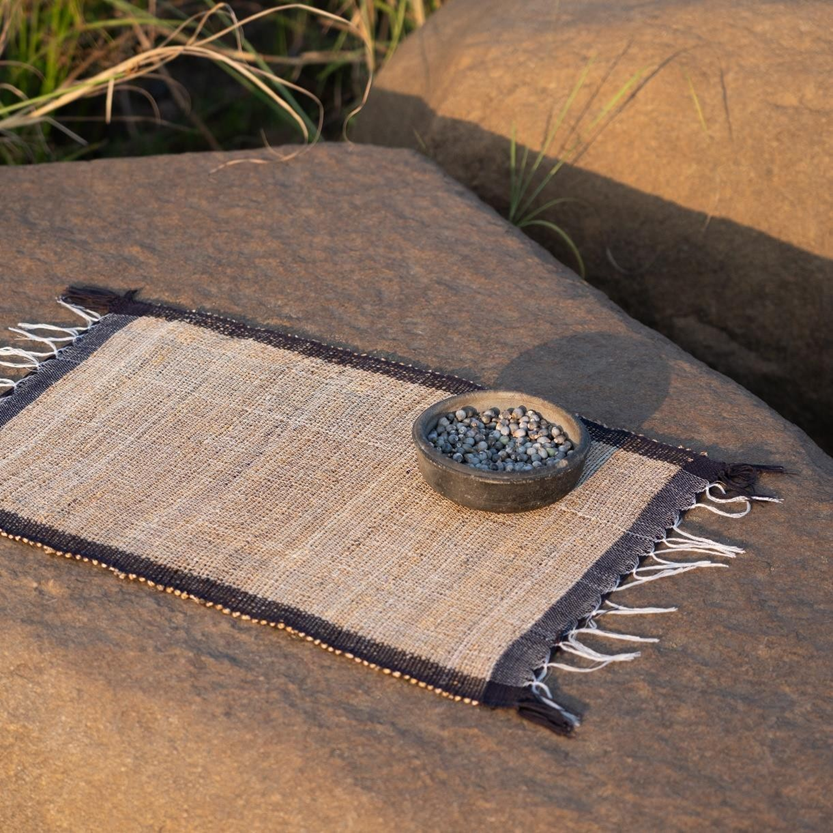 Handloom Banana Fibre Table Runner – Earthy and elegant decor