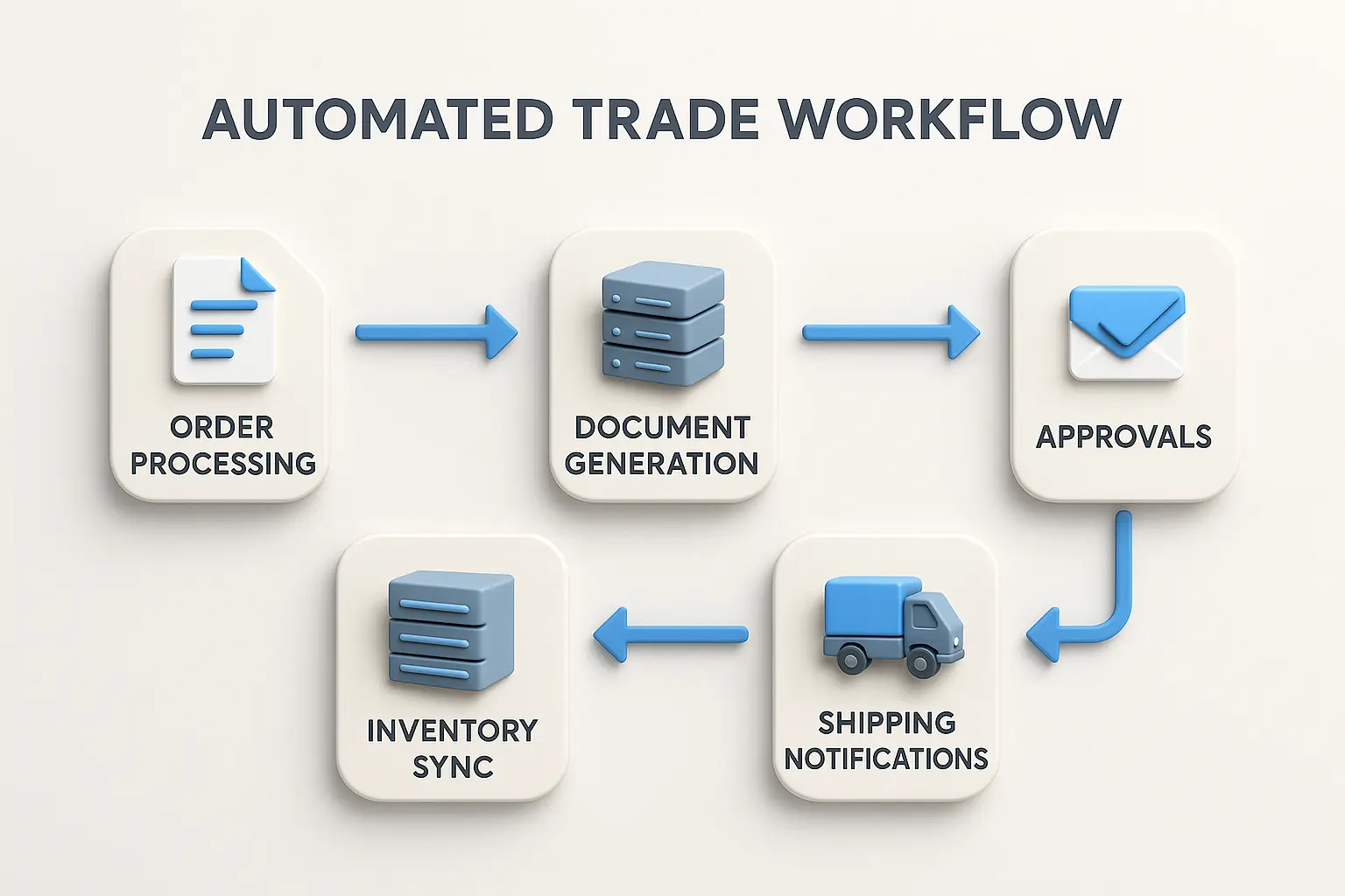 Export-Import Workflow Automation | Custom Software for Trade Operations