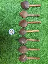Coconut Shell Mini Spoon Set-6 🥥