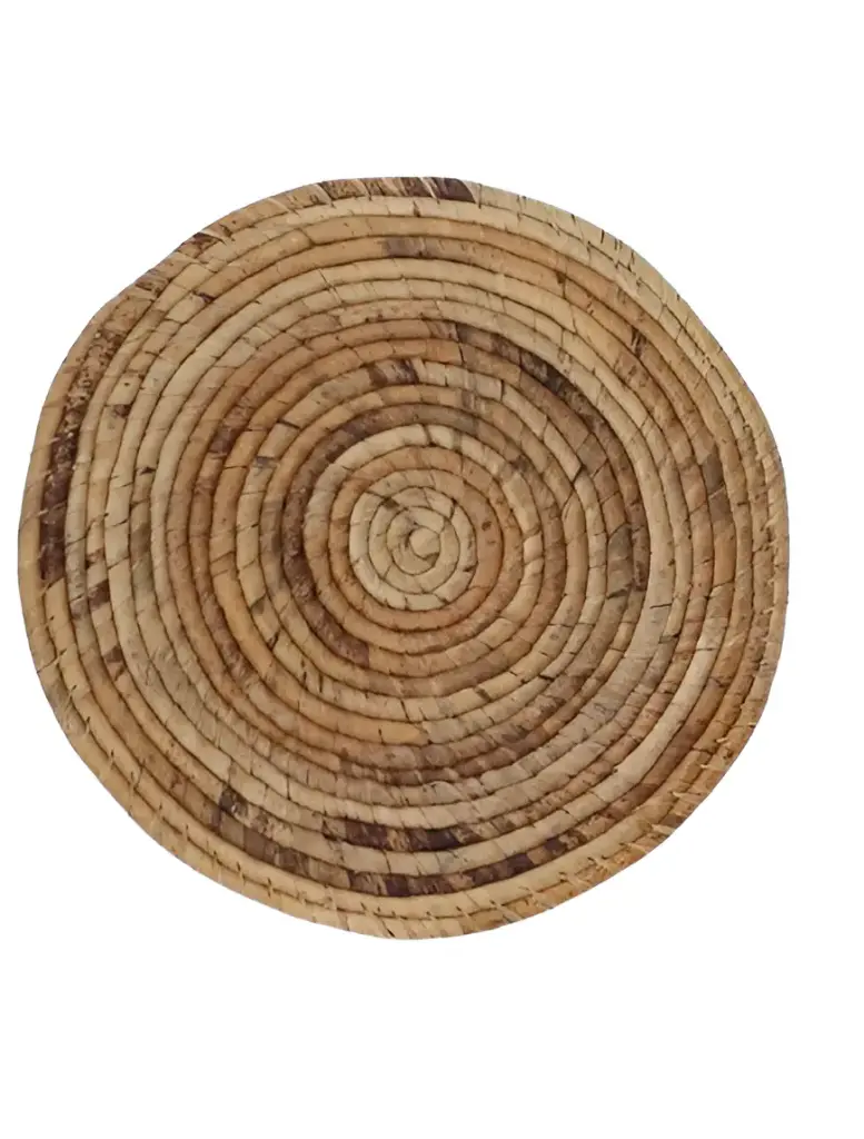 Banana Fibre Coiled Table Mat 