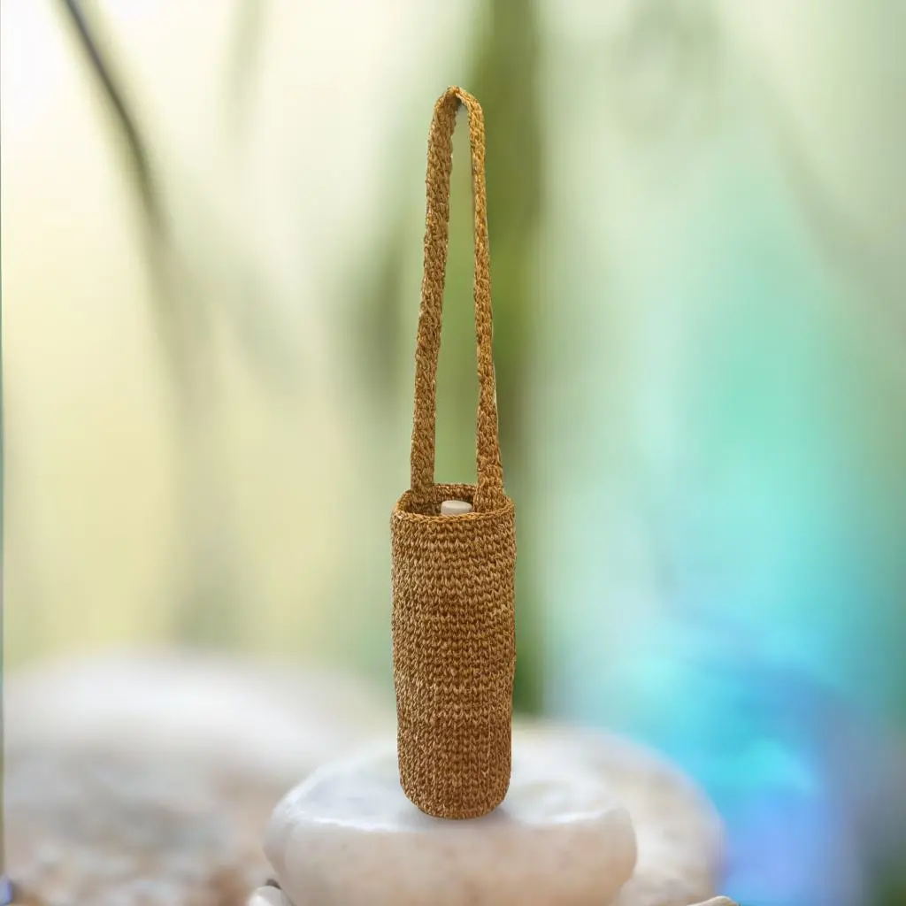 Banana Fibre Water Bottle Cover